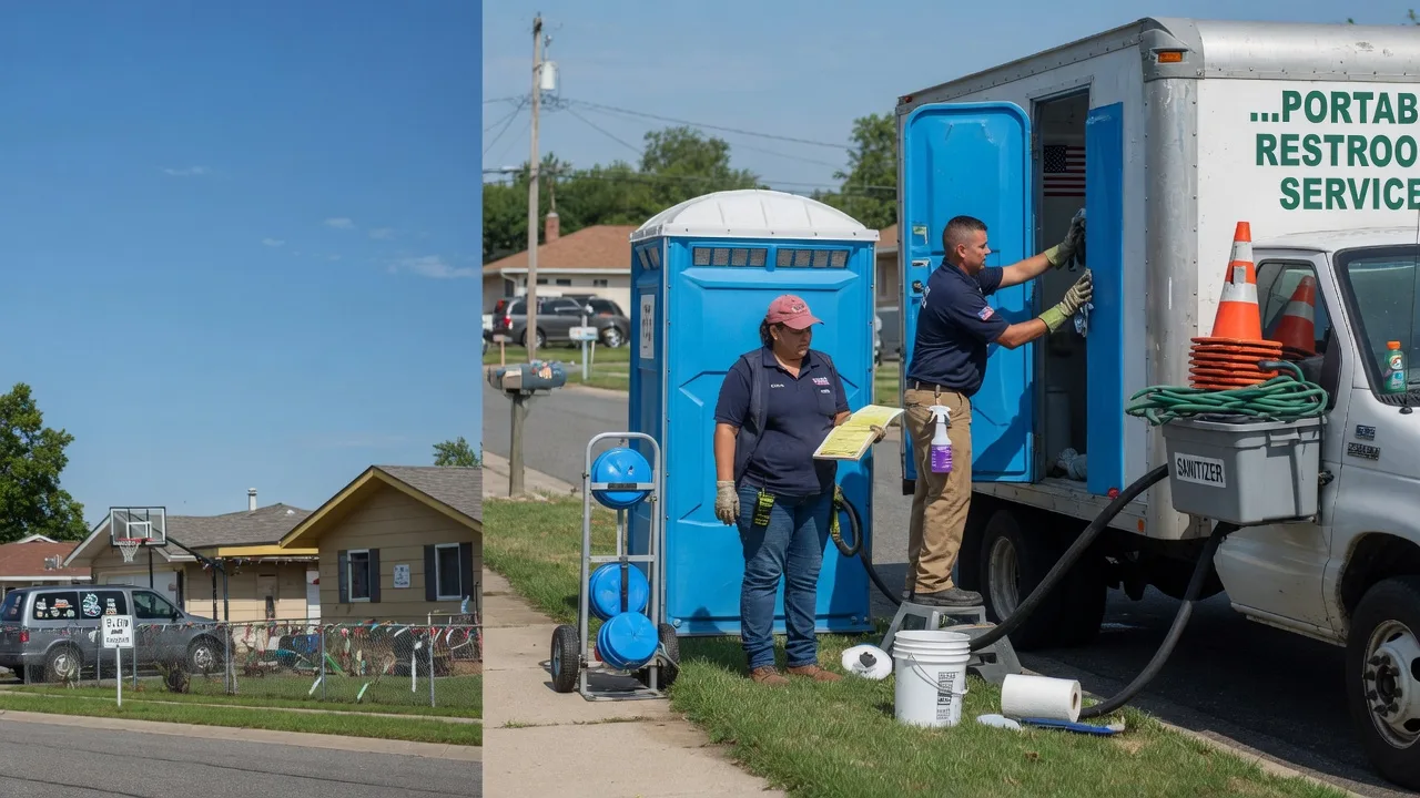 Portable Toilet Rental in Pershing, IN near me